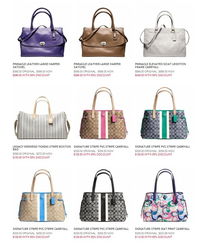 代購Coach工廠店包及其他商品，不定期更新，附圖片，涵蓋辦公用品
